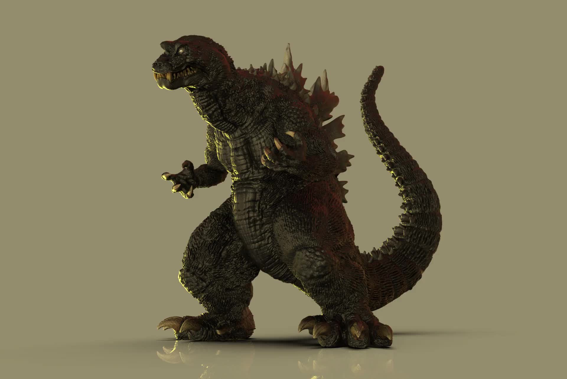 ArtStation - GODZILLA GMK