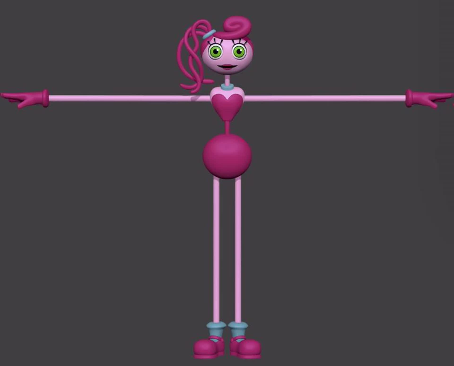 MOMMY LONG LEGS 3D model 3D printable