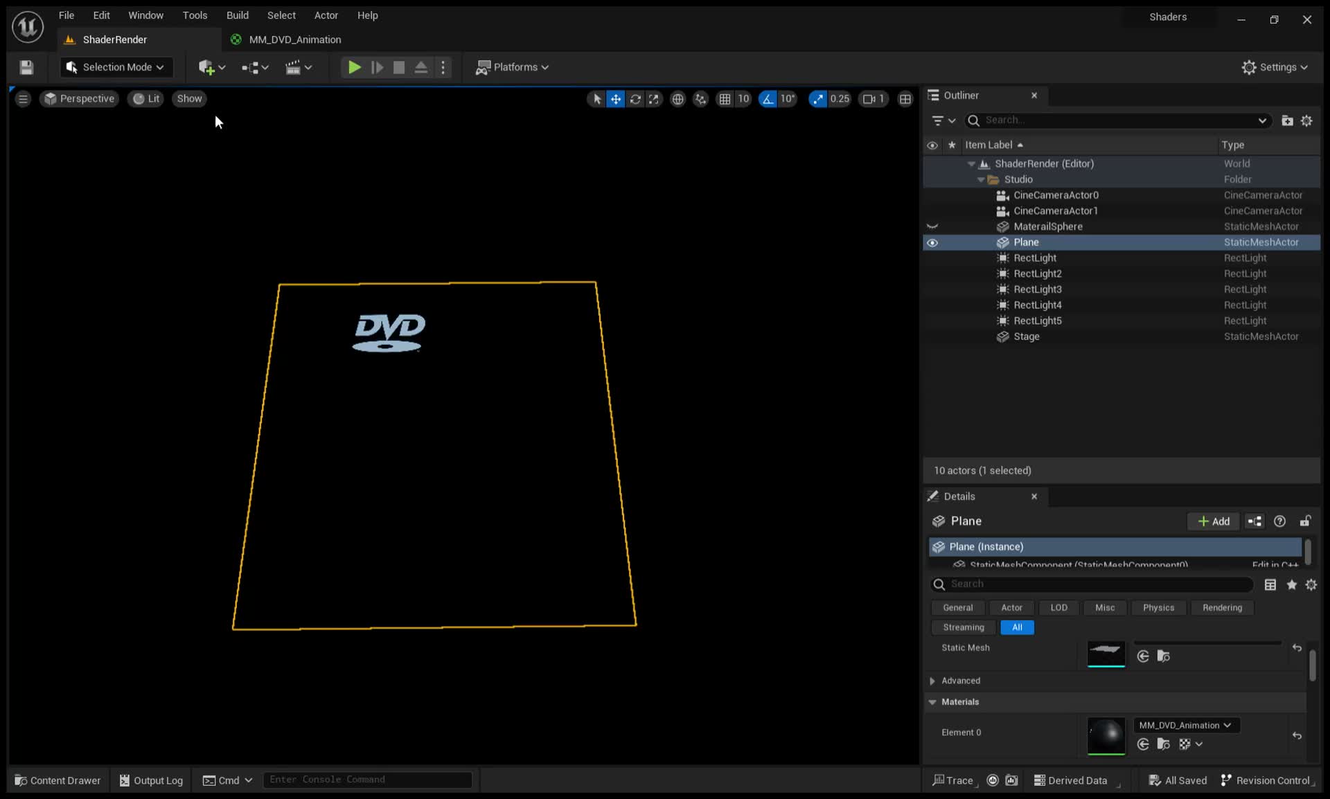 ArtStation - Bouncing DVD Logo Animation Shader