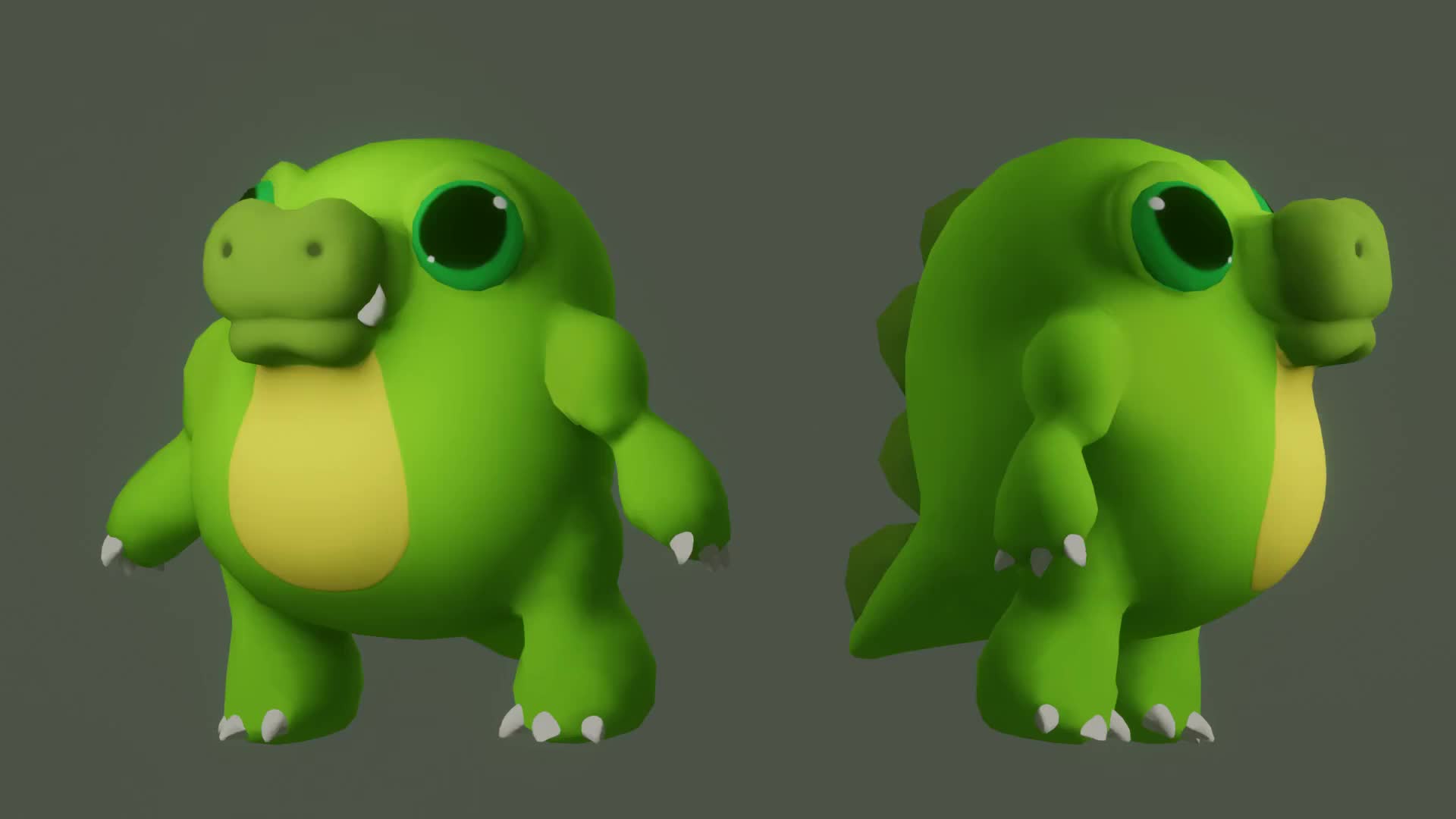 ArtStation - Dino idle animation