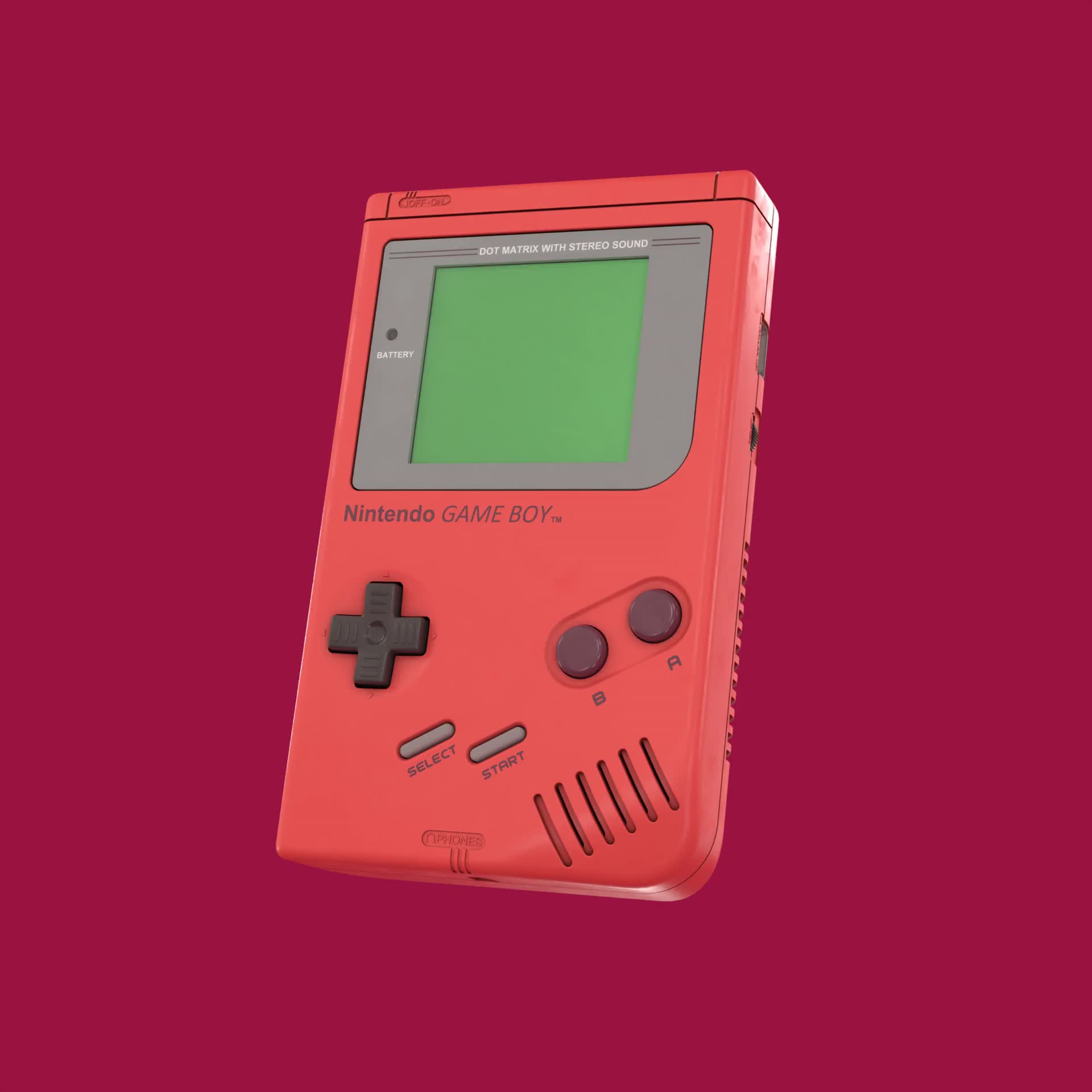 ArtStation Nintendo GameBoy 1989