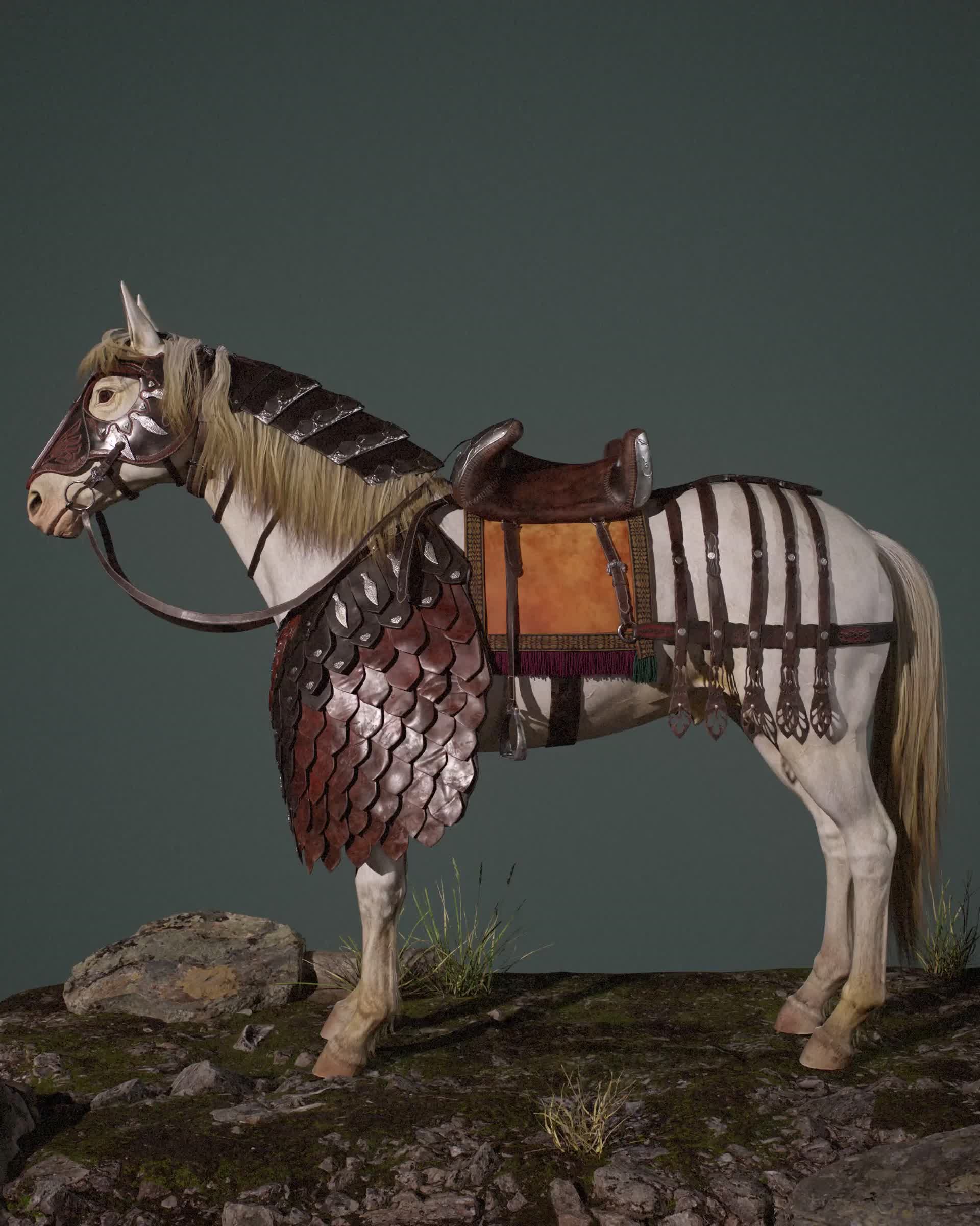 Medieval War Horse Armor