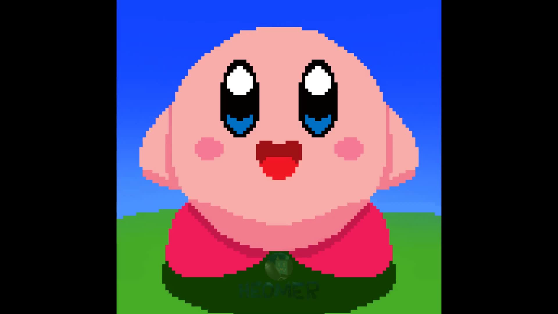 ArtStation - Kirby Wallpaper ~ pixel art