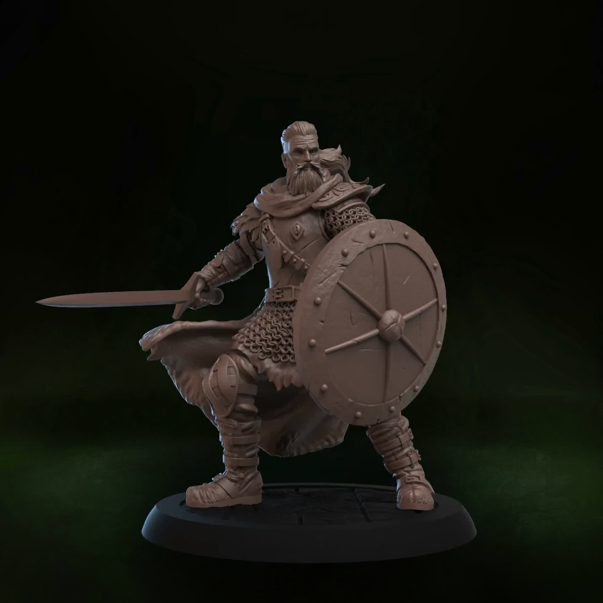 ArtStation - Celtic Warrior Chieftain