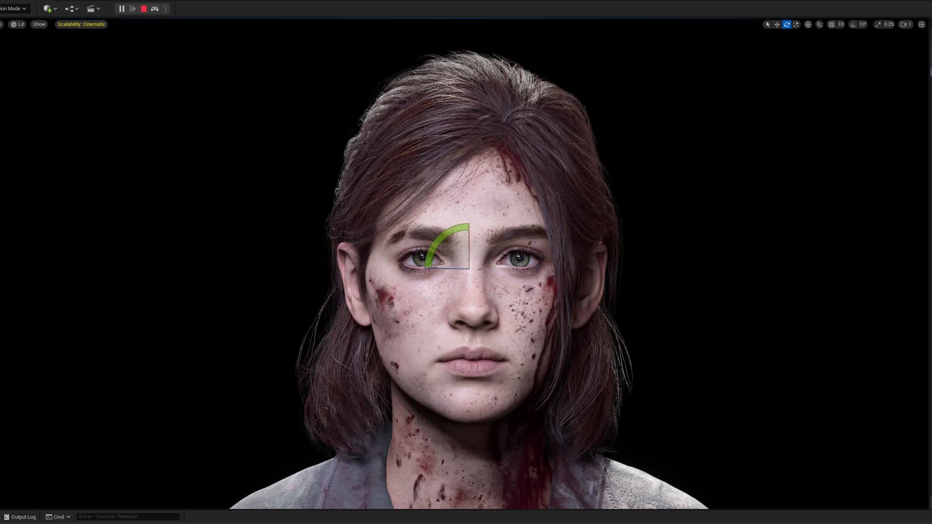 ArtStation - Real-time Hair Cards Physics - Last of us Ellie - UE5