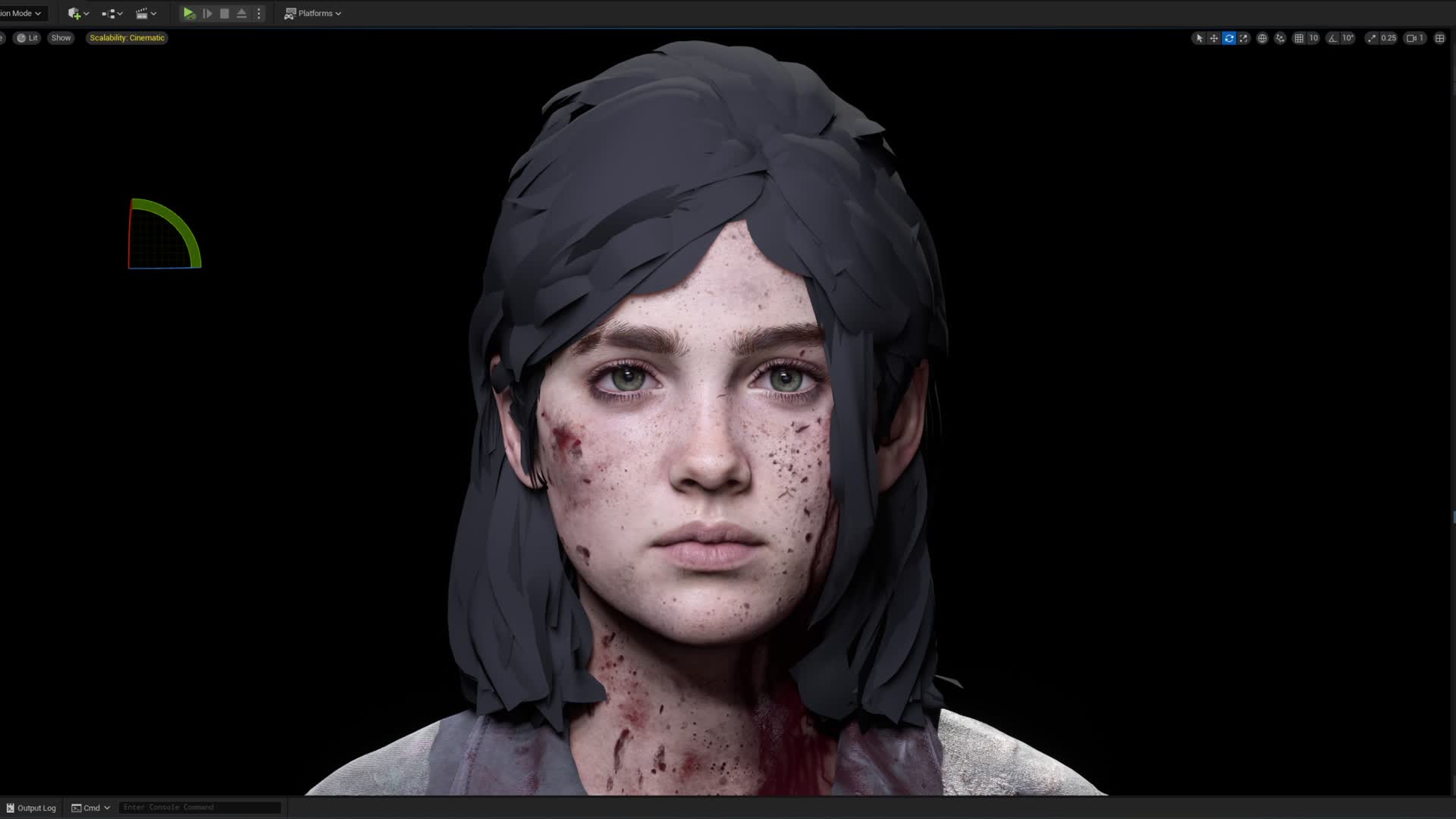 ArtStation - The Last of Us 2 - Ellie Hair - Unreal engine 5 with  Breakdowns - Fan Art