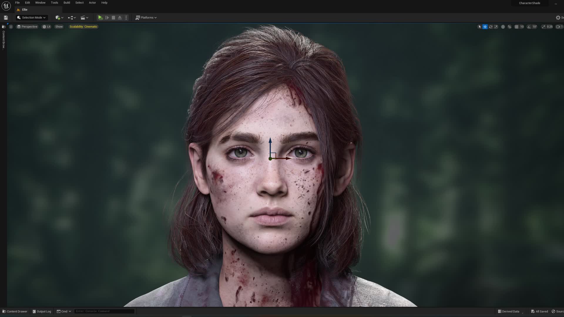 ArtStation - The Last of Us - Ellie - Unreal engine 5 Fan Art