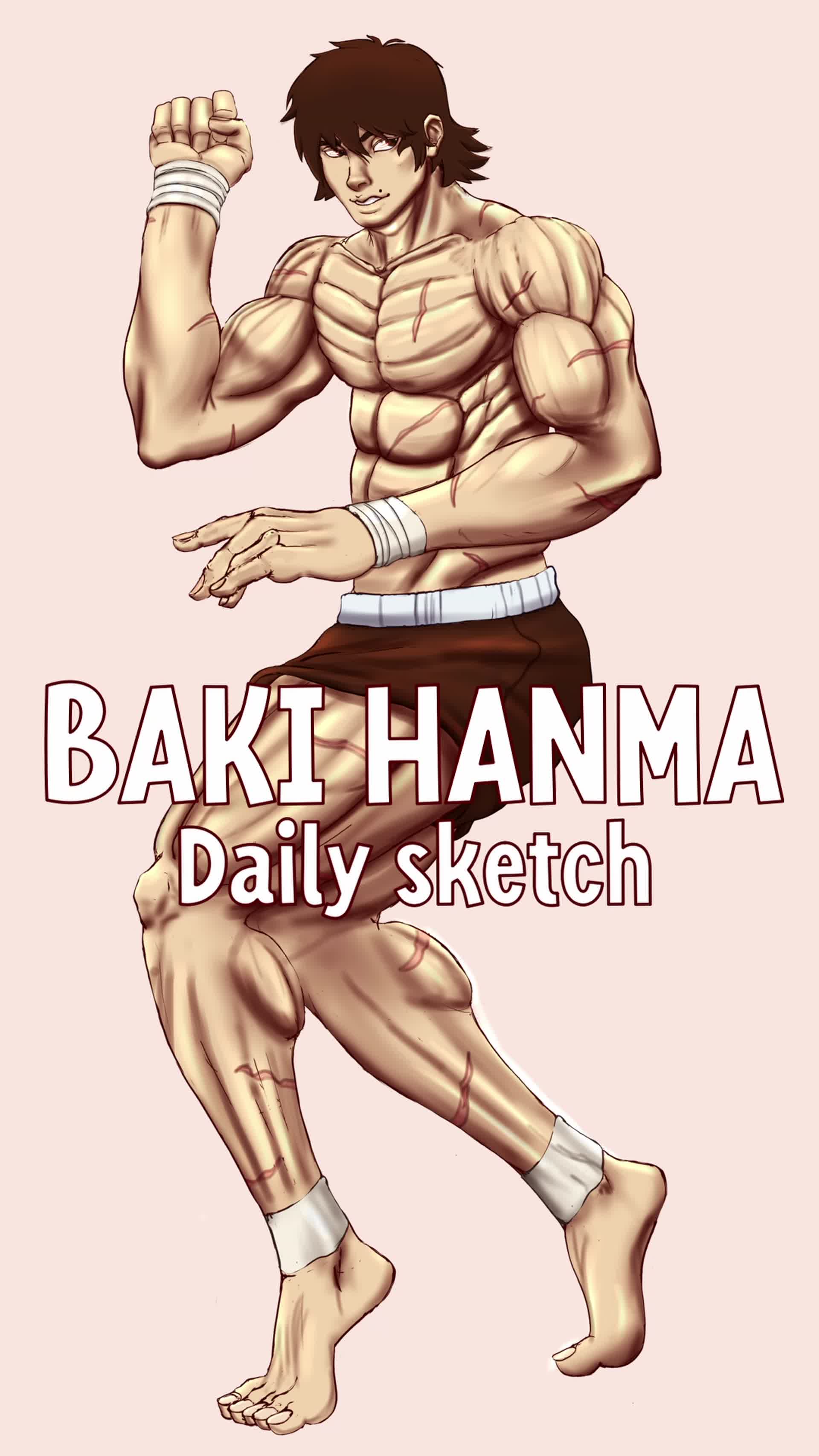 Anime BAKI  Anime, Body builder art, Martial arts anime