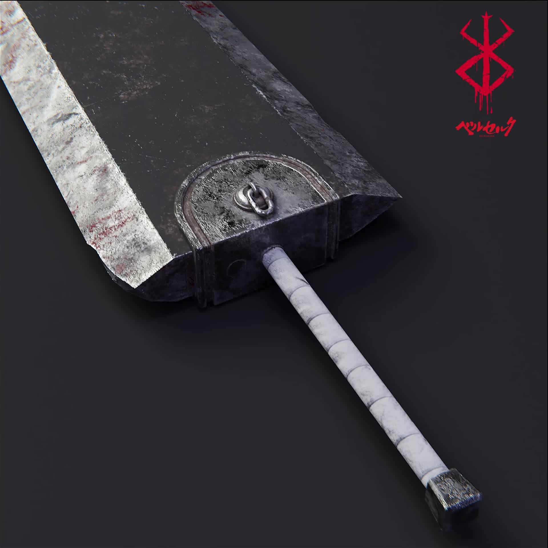 ArtStation - Guts Sword - The Dragon Slayer (Berserk)