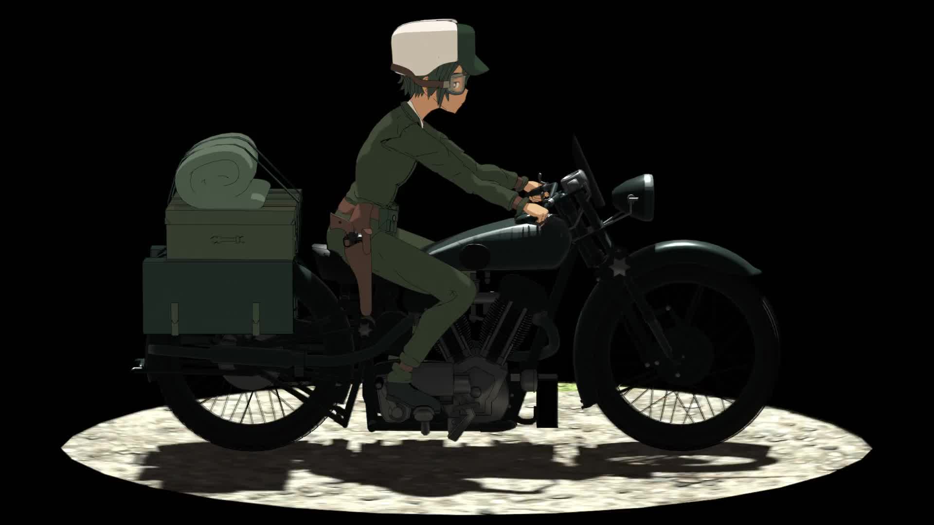 ArtStation - Brough Superior SS100 :kino`s journey