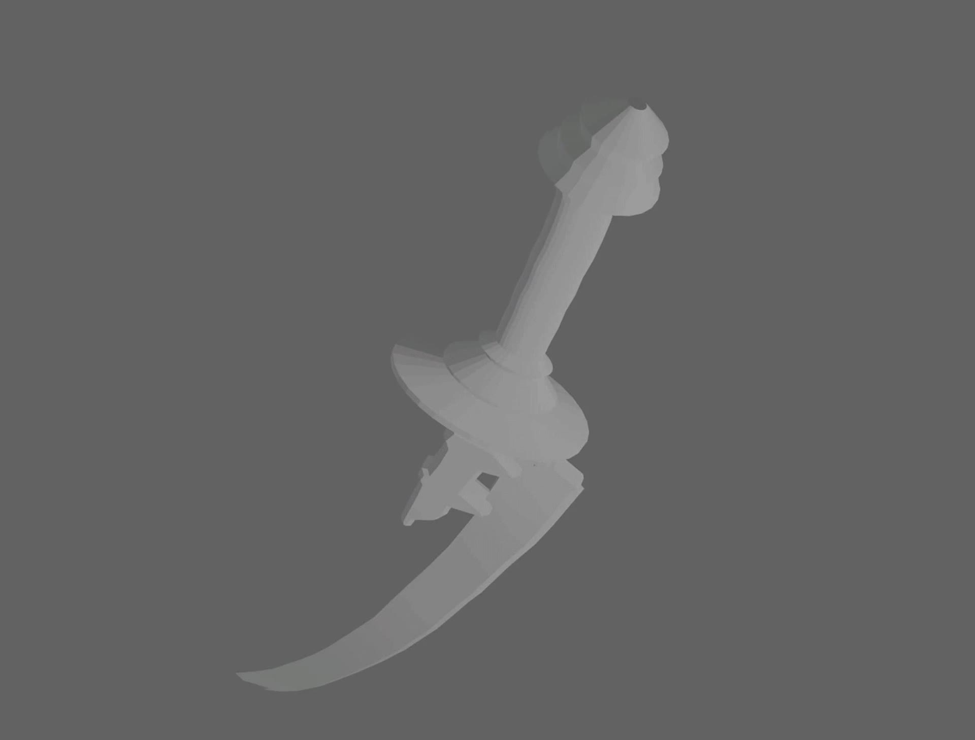 Roblox, sword, digital art, cyan, weapon