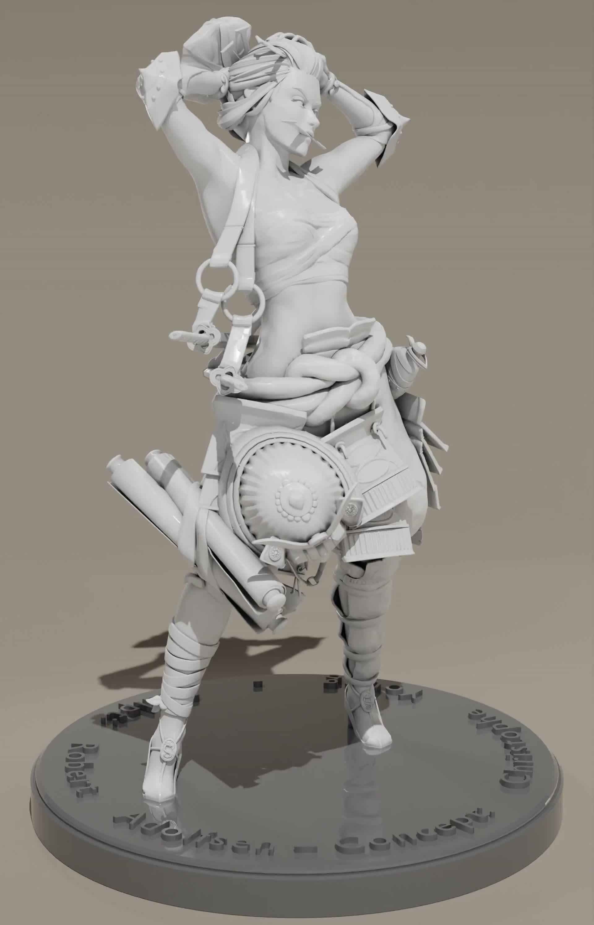 ArtStation - SANS - Digital Sculpt