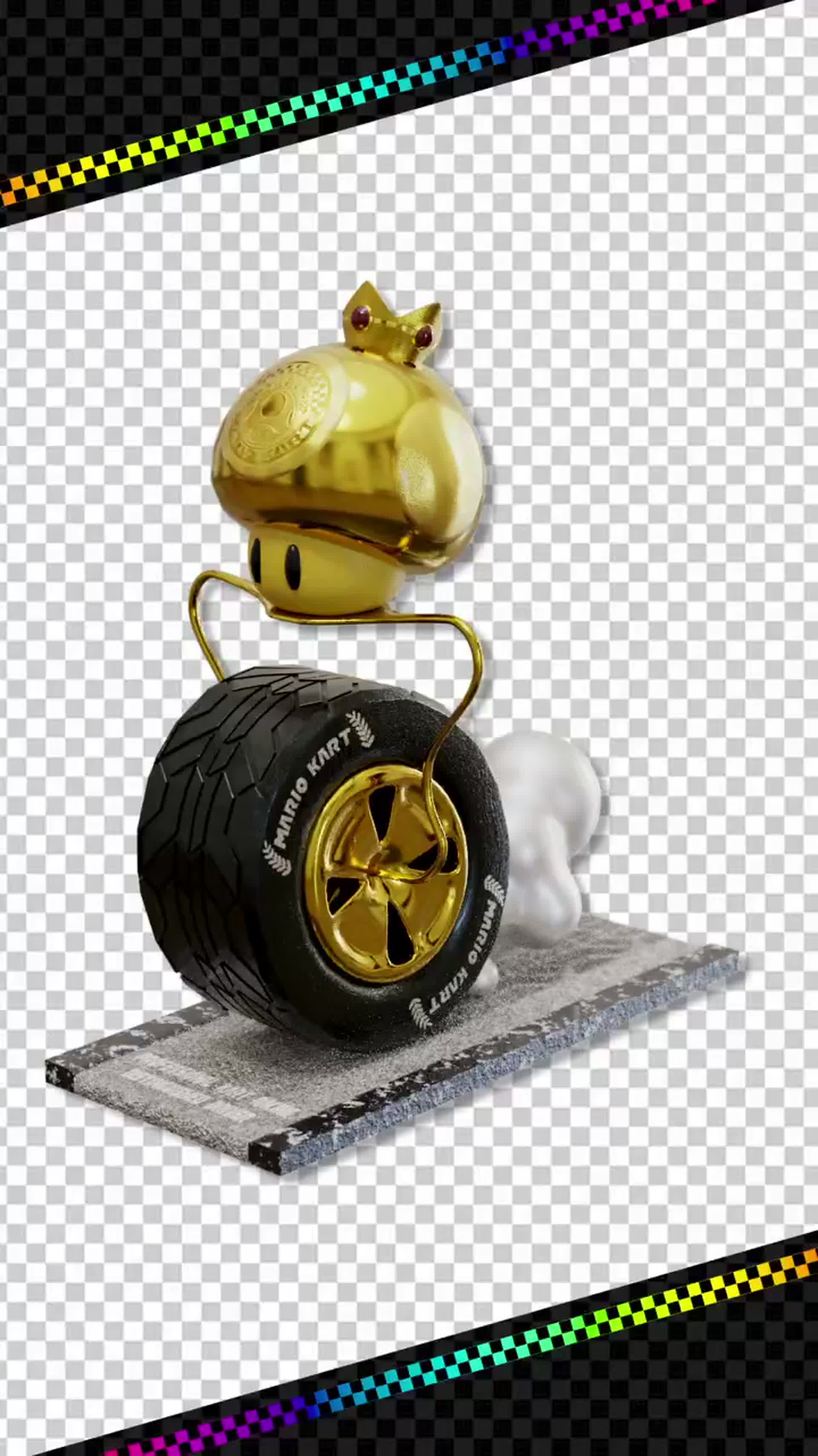 Gold Glider Unlock Golden Mario Kart Glider Gold Mario Mario Kart