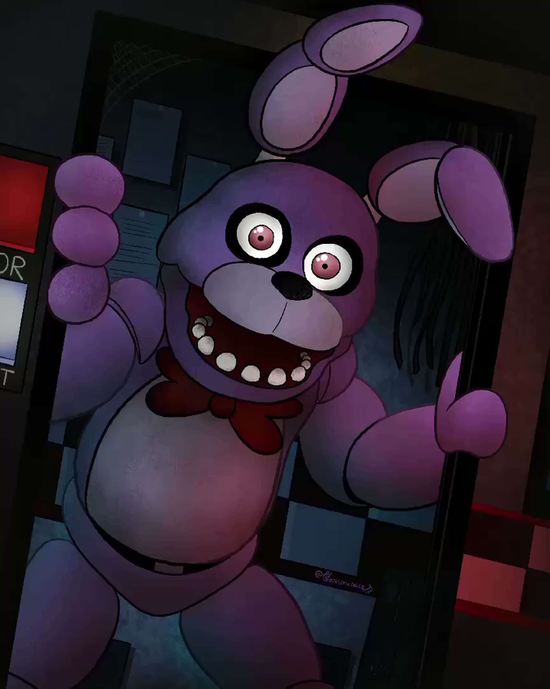 Withered chica, Art, Five Nights At Freddy, Drawing, Bonnie Bunny