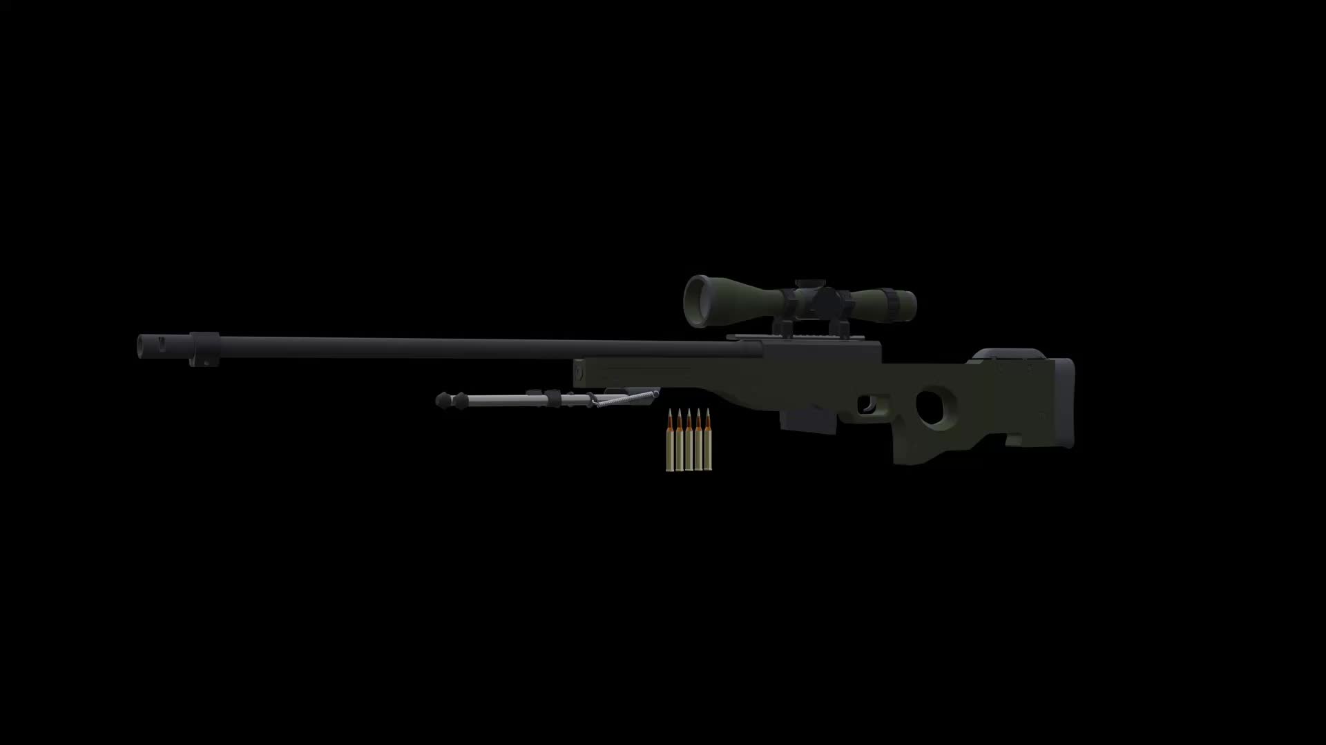 ArtStation - CS:GO, AWP, Warrior