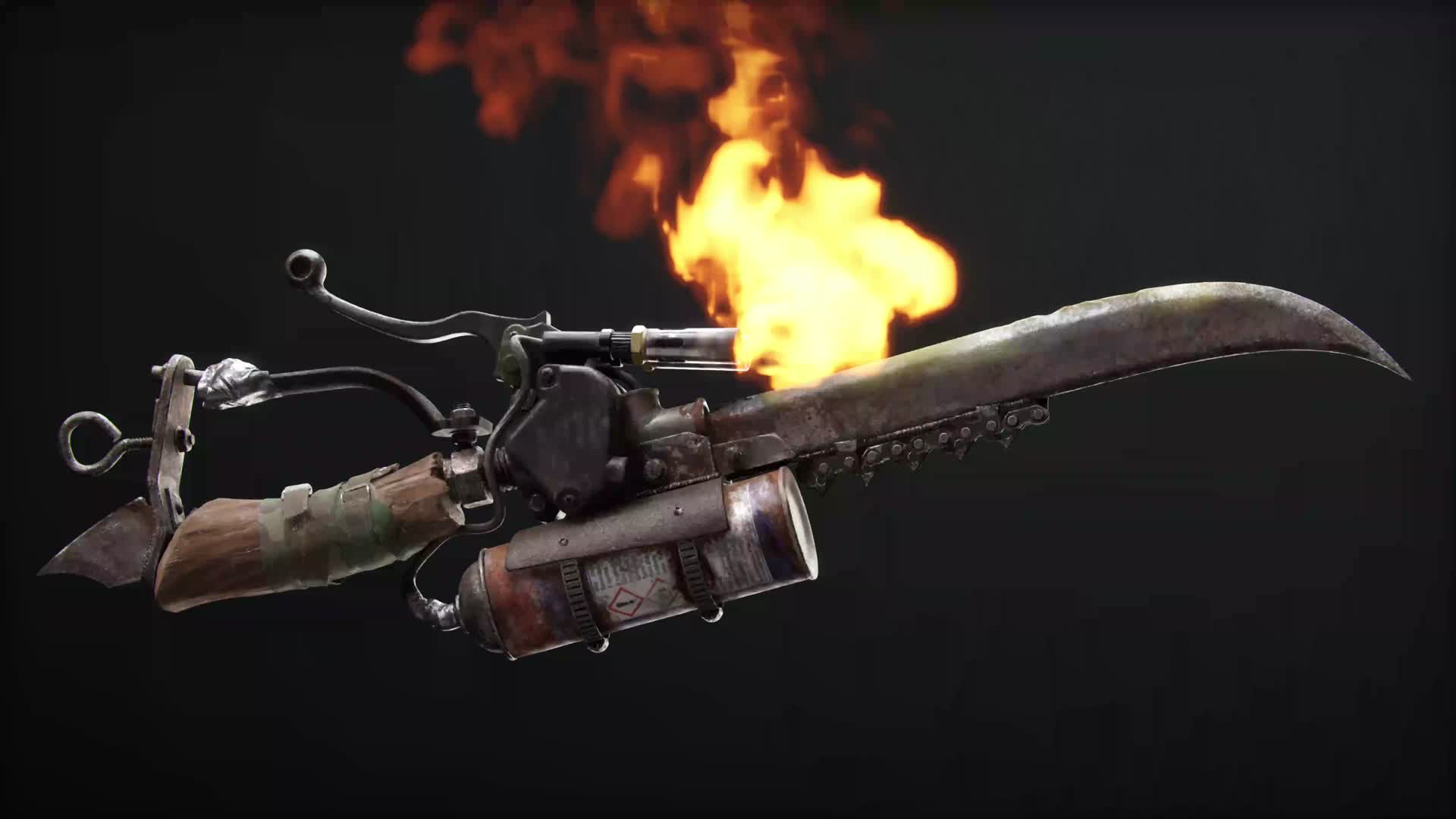 ArtStation - Melee Weapon - Inferno's Edge