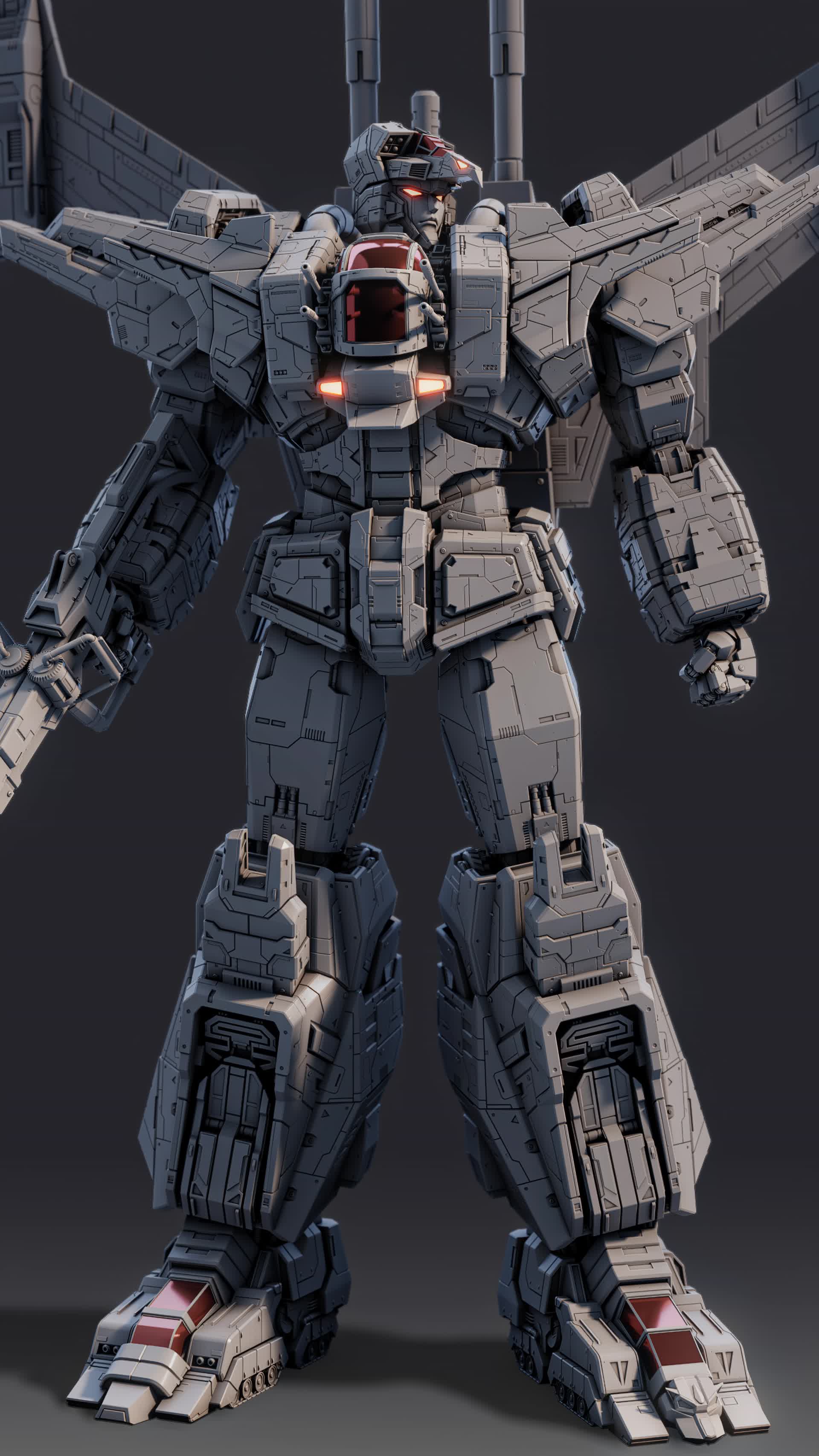 ArtStation - DANCOUGA 超獸機神斷空我ダンクーガ