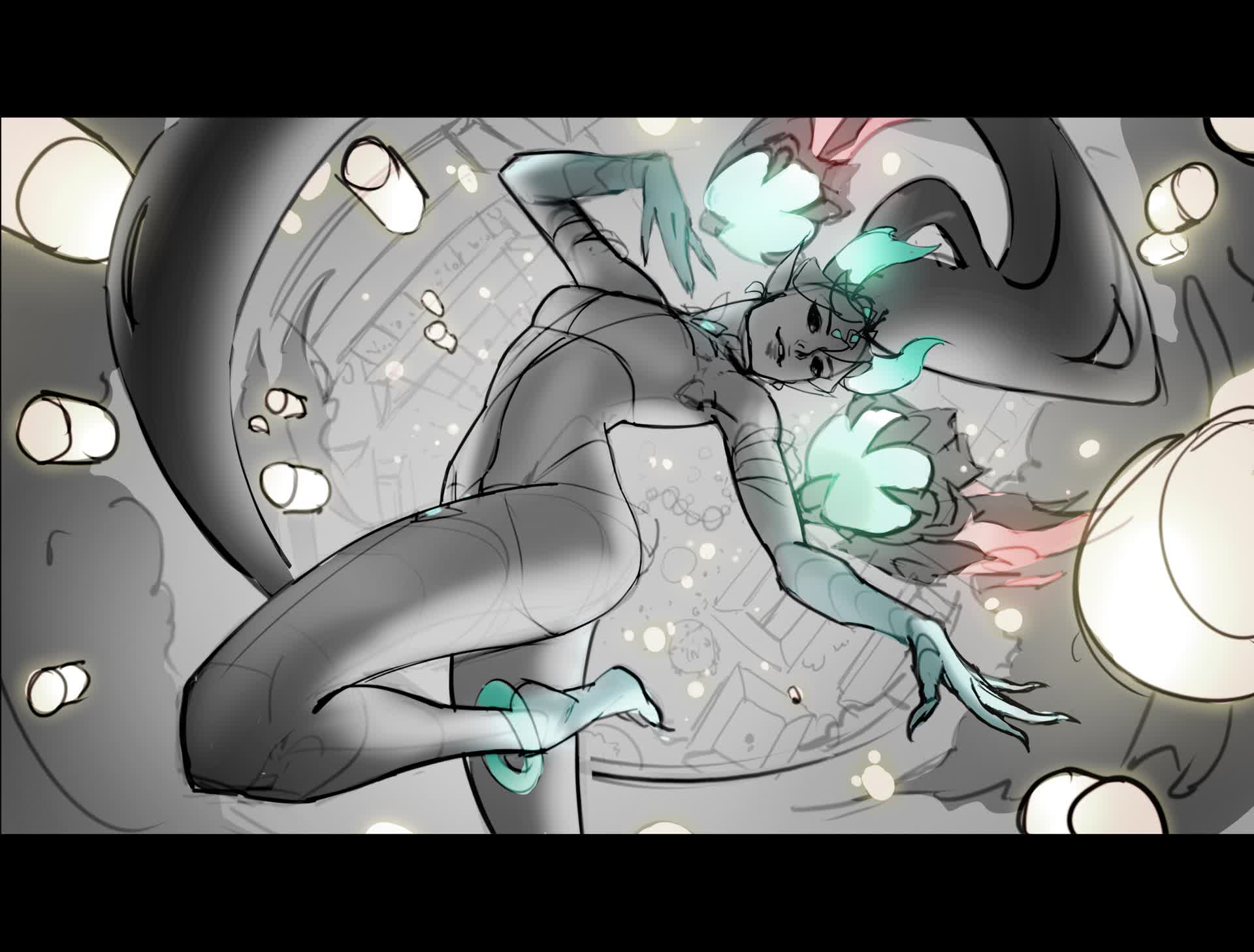 ArtStation - Heavenscale Kai'sa - League of Legends Splash Art