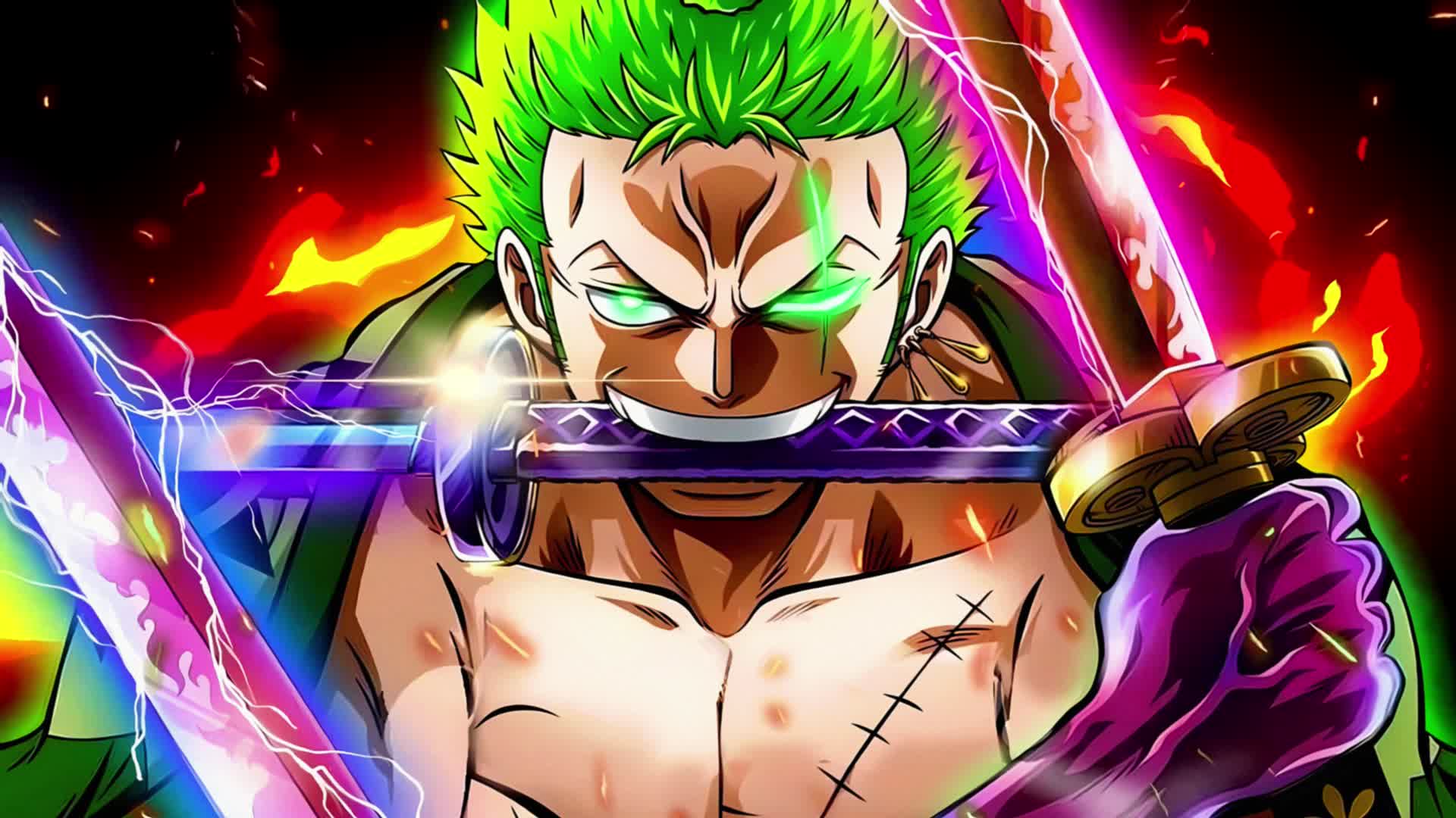 ArtStation Zoro Roronoa One Piece Animated Wallpaper