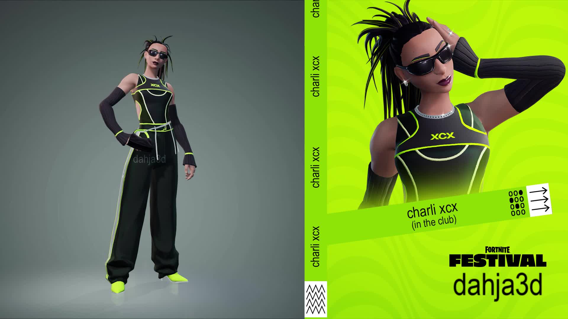 ArtStation - Fortnite Festival Fan Designed | charli xcx