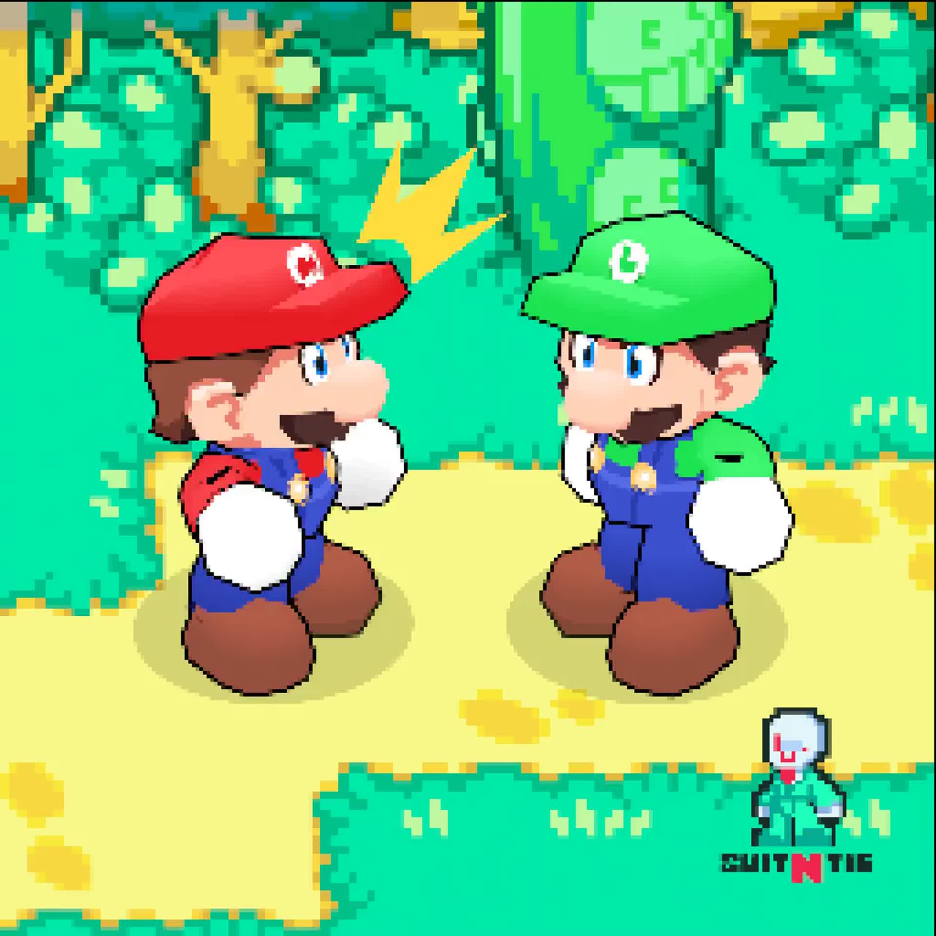 ArtStation Mario Luigi