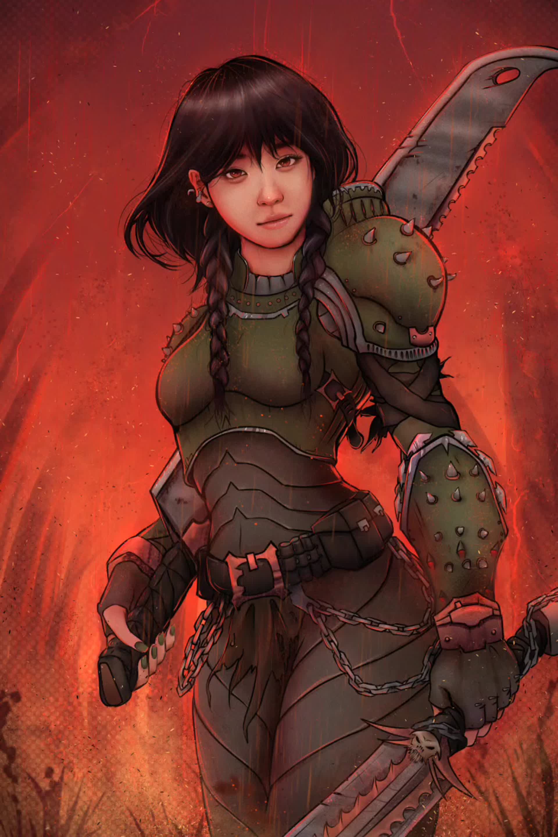 ArtStation Doom Slayer Chaewon